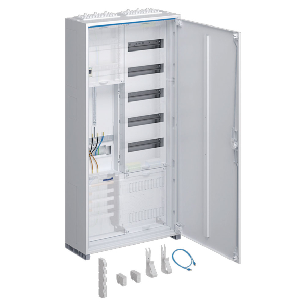 HAGER Komplettschrank 3.HZ, 1 Zähler, Verteiler, APZ